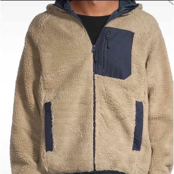 Buffalo David Bitten Sherpa Frontal Zip Jacket - Picture 1 of 4